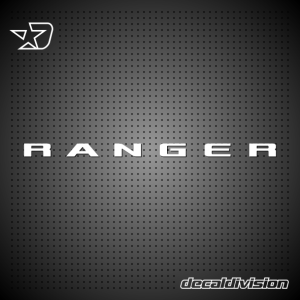 Ford Ranger FX4 Tailgate Sticker